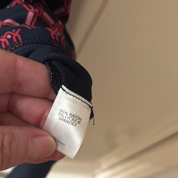 Chic Women's J. Jill Dress in Black and Pink - Picture 4 of 5